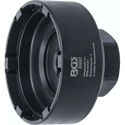 BGS technic Drive Axle Groove Nut Socket - MAN Mercedes-Benz 101.5x110mm BGS technic Drive Axle Groove Nut Socket - MAN Mercedes-Benz 101.5x110mm