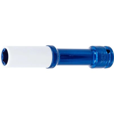 BGS Socket Wrench 12.5mm, 17mm, Deep-Long, Impact, Color-Coded - Socket Wrench BGS Socket Wrench 12.5mm, 17mm, Deep-Long, Impact, Color-Coded - Socket Wrench