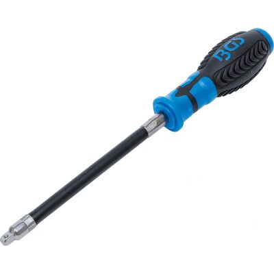 BGS TECHNIC - Mango flexible ergonómico Conducción cuadrada 6.3mm - Destornillador BGS TECHNIC - Mango flexible ergonómico Conducción cuadrada 6.3mm - Destornillador