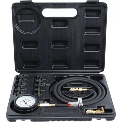 BGS technic Öl Druckprüfset - Viele Adapter - 0-10 bar BGS technic Öl Druckprüfset - Viele Adapter - 0-10 bar