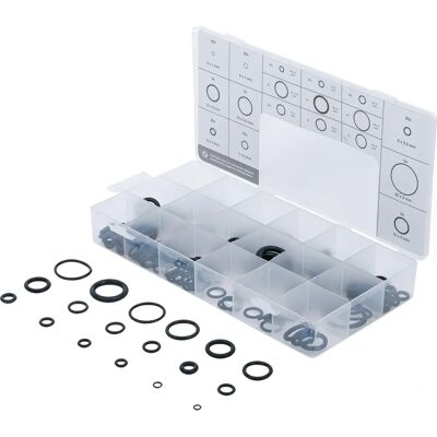 BGS TECHNIC 225-teiliges O-Ring Dichtungsset - Langlebig, Verschiedene Größen BGS TECHNIC 225-teiliges O-Ring Dichtungsset - Langlebig, Verschiedene Größen