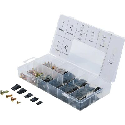 BGS TECHNIC 8114 Assortiment - Fixations et Clips pour Voitures - Publicité BGS TECHNIC 8114 Assortiment - Fixations et Clips pour Voitures - Publicité