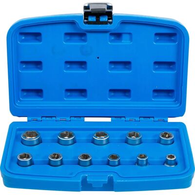 BGS Set di estrattori per viti e dadi 10 mm (3/8") - 11 pezzi BGS Set di estrattori per viti e dadi 10 mm (3/8") - 11 pezzi