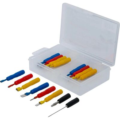 BGS TECHNIC Assortiment de 16 Piques de Mesure - Ensemble de Sonde de Test - Publicité BGS TECHNIC Assortiment de 16 Piques de Mesure - Ensemble de Sonde de Test - Publicité
