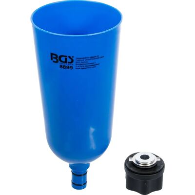 BGS TECHNIC Oil Filling Funnel - Compatible with Audi, BMW, Mercedes, Porsche, Volvo BGS TECHNIC Oil Filling Funnel - Compatible with Audi, BMW, Mercedes, Porsche, Volvo