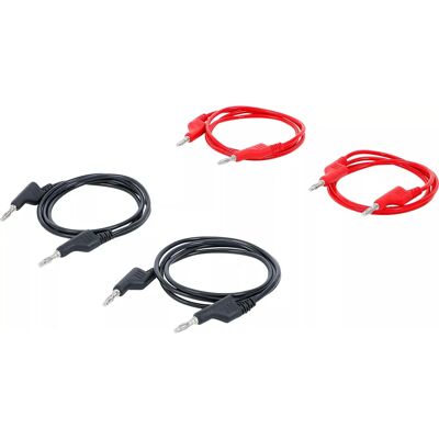 BGS technic Fils de test pour multimètre - Tension faible 4mm - Publicité BGS technic Fils de test pour multimètre - Tension faible 4mm - Publicité