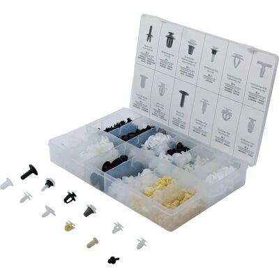 BGS 345-delig Auto Clips - Compatibel met Peugeot, Citroen, Renault BGS 345-delig Auto Clips - Compatibel met Peugeot, Citroen, Renault