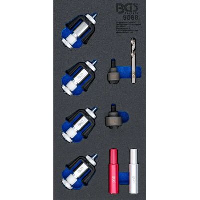 BGS Metal Repair Tool Set - Sensor Mounting Kit - Workshop Insert BGS Metal Repair Tool Set - Sensor Mounting Kit - Workshop Insert