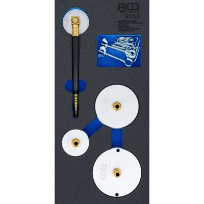 BGS TECHNIC Metalladapter-Set für Bremsenentlüftung - Werkstattwerkzeug BGS TECHNIC Metalladapter-Set für Bremsenentlüftung - Werkstattwerkzeug