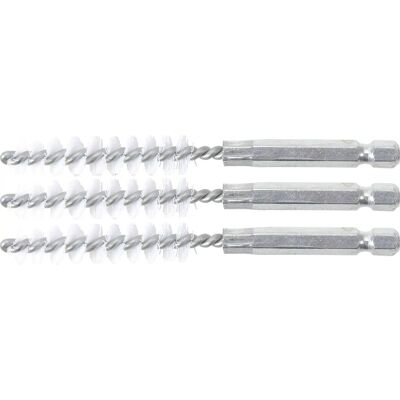 BGS TECHNIC Nylonbürste - 9186 - Aluminium, Messing, 100mm, 6mm Schaft BGS TECHNIC Nylonbürste - 9186 - Aluminium, Messing, 100mm, 6mm Schaft