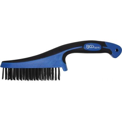 BGS TECHNIC 9316 - Stahlbürste mit Griff - Drahtbürste 20x130mm BGS TECHNIC 9316 - Stahlbürste mit Griff - Drahtbürste 20x130mm