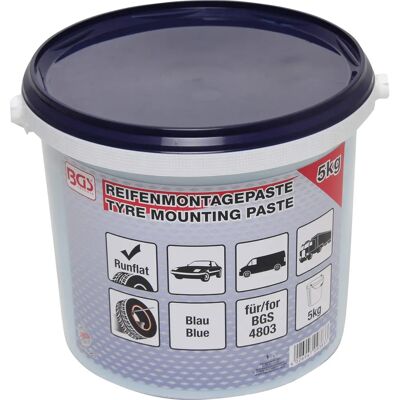 Pasta montaggio pneumatici BGS TECHNIC - Blu - 5kg Pasta montaggio pneumatici BGS TECHNIC - Blu - 5kg