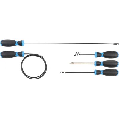 Accesorio de herramienta de montaje de cables BGS technic 9495 - Juego de 5 herramientas Accesorio de herramienta de montaje de cables BGS technic 9495 - Juego de 5 herramientas