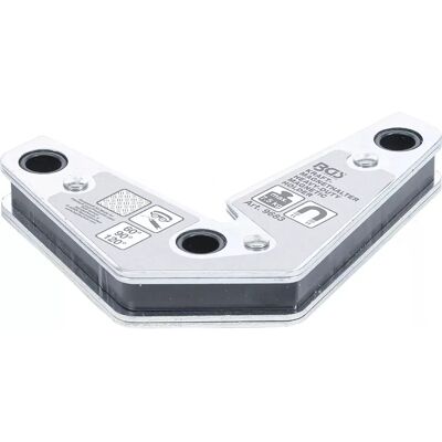 BGS TECHNIC Supporto magnetico resistente - Supporto magnetico forma a l 9 kg BGS TECHNIC Supporto magnetico resistente - Supporto magnetico forma a l 9 kg