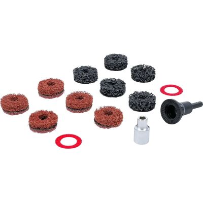 BGS Wheel Hub Grinder Kit - Rust Removal, 14 pcs BGS Wheel Hub Grinder Kit - Rust Removal, 14 pcs