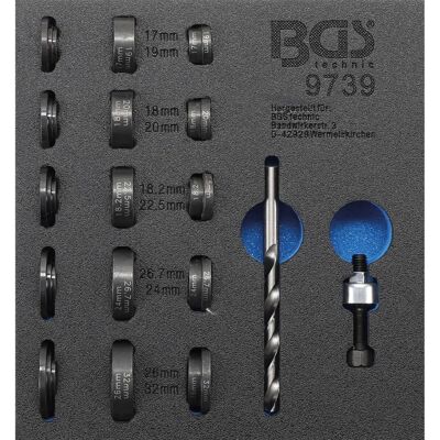 BGS TECHNIC Plateau pour voiture - Kit de perforation pour capteurs de stationnement - Publicité BGS TECHNIC Plateau pour voiture - Kit de perforation pour capteurs de stationnement - Publicité