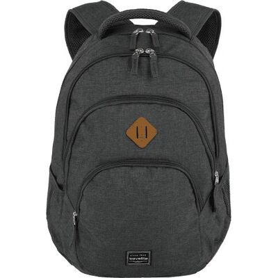 Sac à dos Travelite Basics - Polyester Melange, Pour 15,6" Laptop Sac à dos Travelite Basics - Polyester Melange, Pour 15,6" Laptop