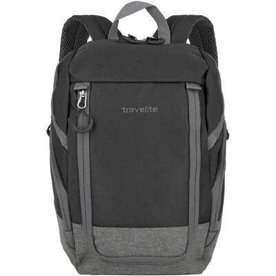 Travelite Basics Hátizsák - 14L, Fekete/Szürke - Város, Kerékpározás, Túrázás Travelite Basics Hátizsák - 14L, Fekete/Szürke - Város, Kerékpározás, Túrázás