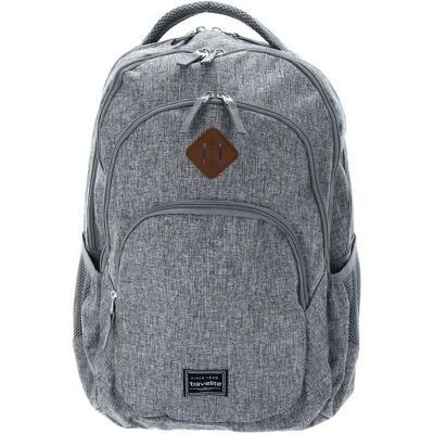 Travelite Basic Melange Backpack - 15.6-inch Laptop & City Bag Travelite Basic Melange Backpack - 15.6-inch Laptop & City Bag