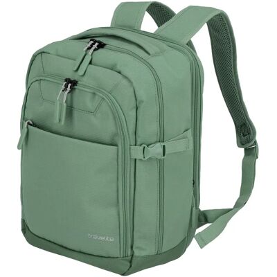 Sac à dos cabine Travelite Kick Off - Vert - Extensible - Type de Voyage Sac à dos cabine Travelite Kick Off - Vert - Extensible - Type de Voyage