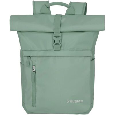 Travelite Basics Turquoise Sac à dos roll-up - Sac à dos Travelite Basics Turquoise Sac à dos roll-up - Sac à dos