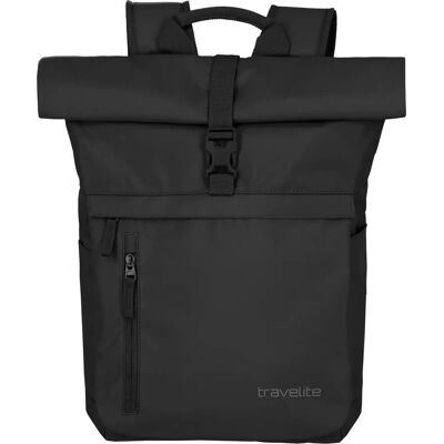 Sac à dos roll-up Travelite Basics - Sac de voyage, 60cm, noir Sac à dos roll-up Travelite Basics - Sac de voyage, 60cm, noir