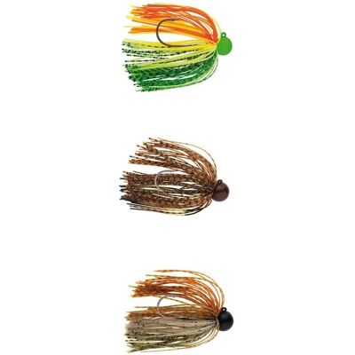 Jig de goma Daiwa Tournament 10g N2/0 Multicolor - Cebo de Pesca Jig de goma Daiwa Tournament 10g N2/0 Multicolor - Cebo de Pesca