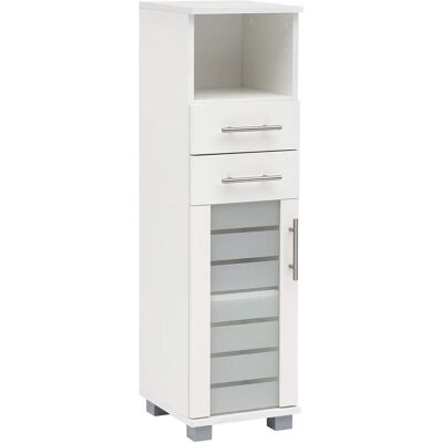 Mueble de baño blanco Nikosia de SCHILDMEYER - Muebles de baño Mueble de baño blanco Nikosia de SCHILDMEYER - Muebles de baño