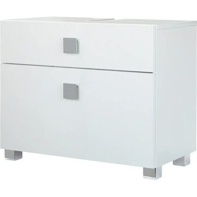 Bílá koupelnová skříňka Schildmeyer Quadra - 2 zásuvky, 65cm Bílá koupelnová skříňka Schildmeyer Quadra - 2 zásuvky, 65cm