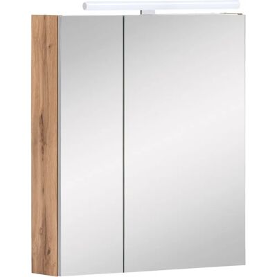 SCHILDMEYER Duo Bad-Spiegelschrank - FSC-zertifizierter Holz, LED-Beleuchtung SCHILDMEYER Duo Bad-Spiegelschrank - FSC-zertifizierter Holz, LED-Beleuchtung