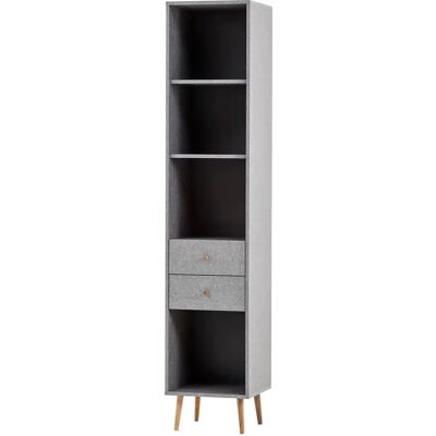 SCHILDMEYER Jonte - Grauer Aktenschrank - 40,2x194,2x39 cm - FSC-zertifiziert SCHILDMEYER Jonte - Grauer Aktenschrank - 40,2x194,2x39 cm - FSC-zertifiziert