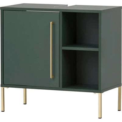 SCHILDMEYER Kent Meuble sous-lavabo vert pour salle de bain - Meuble lavabo - Publicité SCHILDMEYER Kent Meuble sous-lavabo vert pour salle de bain - Meuble lavabo - Publicité
