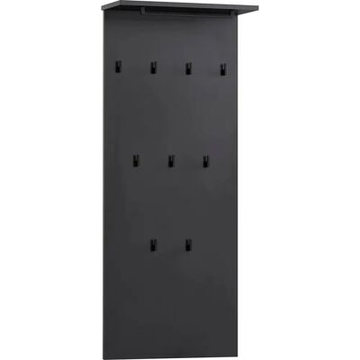 Perchero de Pared SCHILDMEYER Janne - 50x120.6cm Negro Perchero de Pared SCHILDMEYER Janne - 50x120.6cm Negro