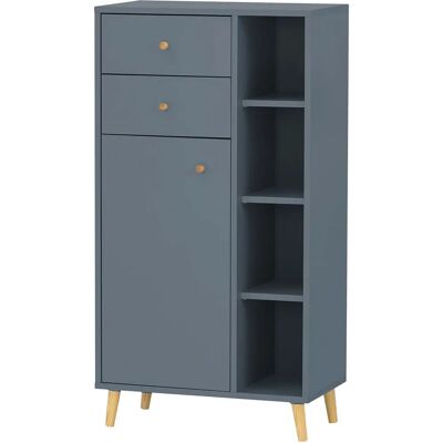 SCHILDMEYER Bjarne Low Cabinet - 2 Schubladen, Verstellbare Einlegeböden - Midischrank SCHILDMEYER Bjarne Low Cabinet - 2 Schubladen, Verstellbare Einlegeböden - Midischrank