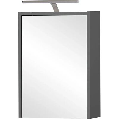 Armoire Miroir de Salle de Bain Schildmeyer Katta - Anthracite, LED, Allemagne - Publicité Armoire Miroir de Salle de Bain Schildmeyer Katta - Anthracite, LED, Allemagne - Publicité