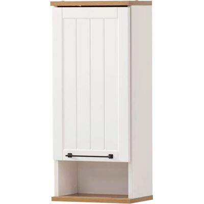 SCHILDMEYER Jelda Wandspiegelschrank - Weiß/Eiche Landhausfarben Badezimmer SCHILDMEYER Jelda Wandspiegelschrank - Weiß/Eiche Landhausfarben Badezimmer