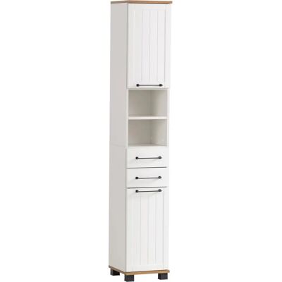 SCHILDMEYER Jelda Weiß Schrank - 2 Türen, 2 Einlegeböden, FSC Holz SCHILDMEYER Jelda Weiß Schrank - 2 Türen, 2 Einlegeböden, FSC Holz