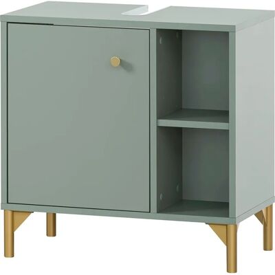 SCHILDMEYER Ando Grüner Badezimmerunterschrank - Badezimmermöbel SCHILDMEYER Ando Grüner Badezimmerunterschrank - Badezimmermöbel