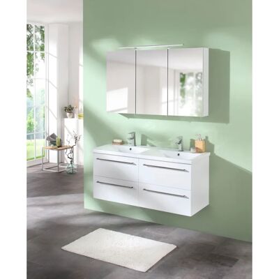 Welltime Torino Badezimmerschrank - 3 Türen, LED, FSC-Material Welltime Torino Badezimmerschrank - 3 Türen, LED, FSC-Material