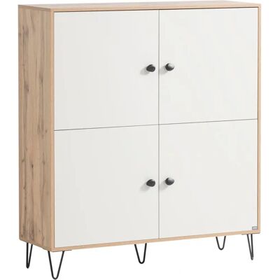 WOLFGANG JOOP Looks Organic Beiger Highboard - Highboard WOLFGANG JOOP Looks Organic Beiger Highboard - Highboard