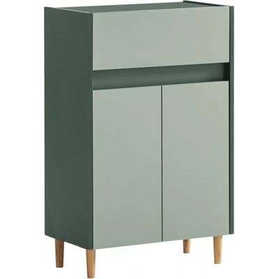 SCHILDMEYER Lovis - Grüner Schrank - 56.9cm x 90.3cm - Schrank SCHILDMEYER Lovis - Grüner Schrank - 56.9cm x 90.3cm - Schrank