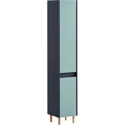 SCHILDMEYER Lovis 30cm Blaue Hochschrank - Schrank SCHILDMEYER Lovis 30cm Blaue Hochschrank - Schrank