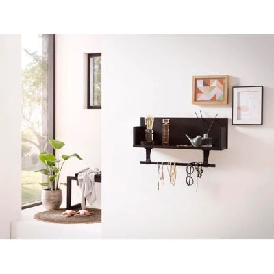 Estante de Pared SCHILDMEYER Ella 59cm con Barra para Ropa - Estante de Pared Estante de Pared SCHILDMEYER Ella 59cm con Barra para Ropa - Estante de Pared