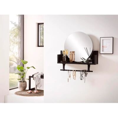 Étagère Murale SCHILDMEYER Ella 59cm avec Tringle à Vêtements - Étagère - Publicité Étagère Murale SCHILDMEYER Ella 59cm avec Tringle à Vêtements - Étagère - Publicité
