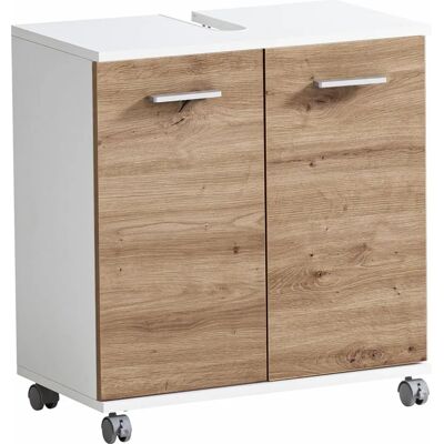 Schildmeyer Palermo Waschbeckenunterschrank - Modernes Design, 2 Stück, 59,8x63,4x32,6cm Schildmeyer Palermo Waschbeckenunterschrank - Modernes Design, 2 Stück, 59,8x63,4x32,6cm