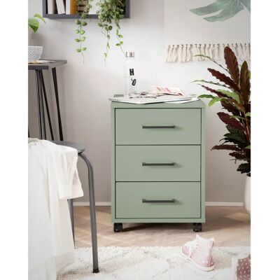 Conteneur roulant Schildmeyer Ruby Vert pastel - Rollcontainer - Publicité Conteneur roulant Schildmeyer Ruby Vert pastel - Rollcontainer - Publicité