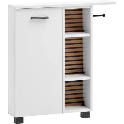 Armoire de salle de bains Schildmeyer Katta - Étagères réglables, Fabriqué en Allemagne, Look acoustique moderne - Publicité Armoire de salle de bains Schildmeyer Katta - Étagères réglables, Fabriqué en Allemagne, Look acoustique moderne - Publicité