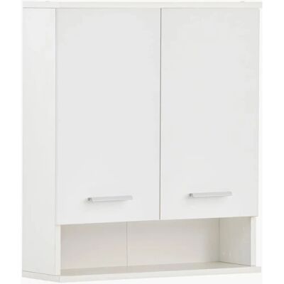 Schildmeyer Emmi, Placard Mur, 59cm, Blanc - Rangement salle de bain - Publicité Schildmeyer Emmi, Placard Mur, 59cm, Blanc - Rangement salle de bain - Publicité