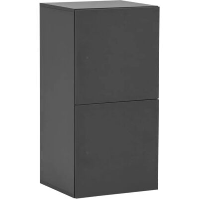Archivador con Cerradura MÖBELPARTNER - 2 Compartimentos - Anthracita - 45.4cm x 40.7cm x 92.6cm Archivador con Cerradura MÖBELPARTNER - 2 Compartimentos - Anthracita - 45.4cm x 40.7cm x 92.6cm