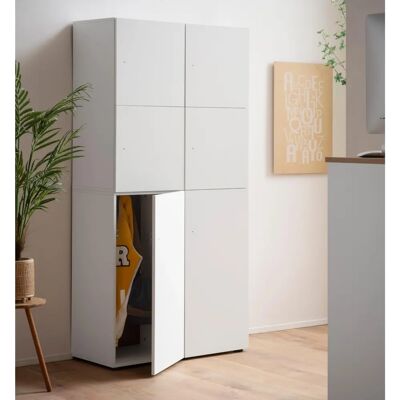 MÖBELPARTNER Spind Set mit RFID-Schlösser - 6 Fächer MÖBELPARTNER Spind Set mit RFID-Schlösser - 6 Fächer